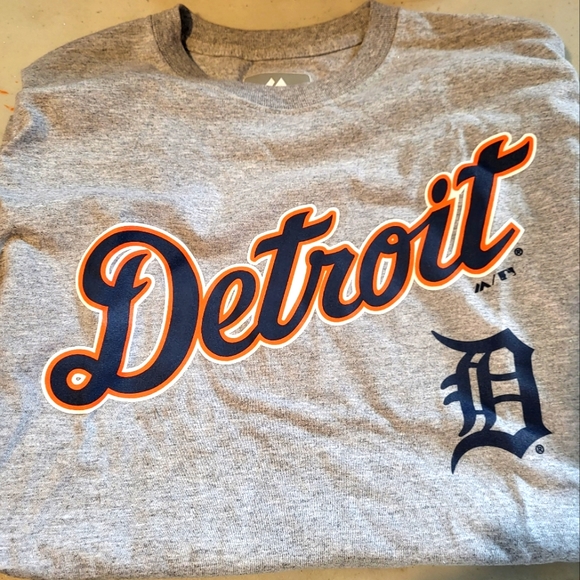Authentic Detroit Tigers Shirt, Blk Fri! - Picture 2 of 3
